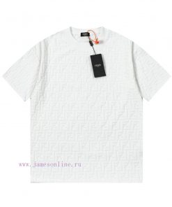 FEWDI. New Velvet Jacquard Casual T-shirt For Spring And Summer Detail Original Mold Opening Fu 2wyzvwb9