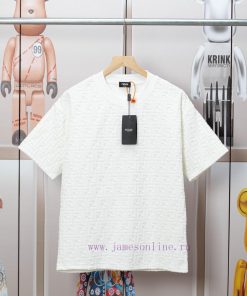 FEWDI. New Velvet Jacquard Casual T-shirt For Spring And Summer Detail Original Mold Opening Fu g6upvxsz