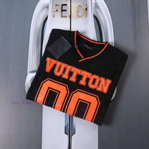 LV Louis' Spring And Summer Full Body Fabric With Printed New Short Sleeves High-quality Heavy- u5t0wxbv - Image 4