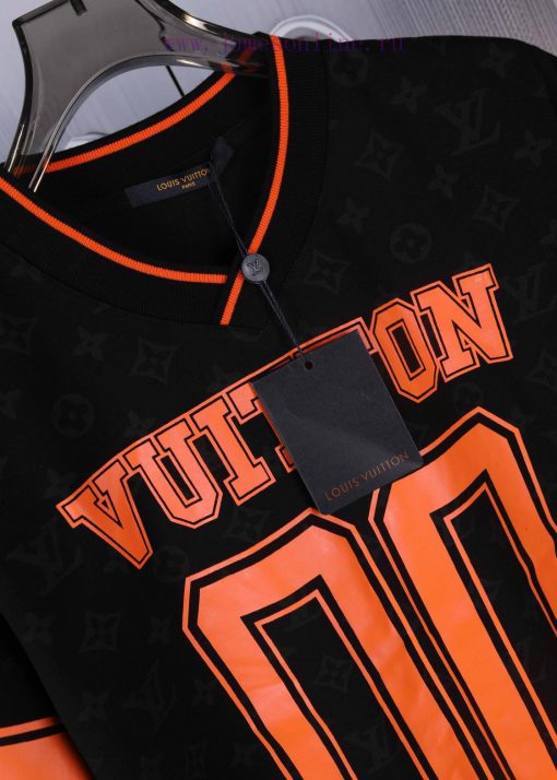 LV Louis' Spring And Summer Full Body Fabric With Printed New Short Sleeves High-quality Heavy- u5t0wxbv - Image 5