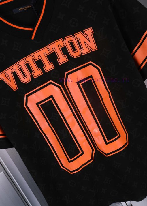 LV Louis' Spring And Summer Full Body Fabric With Printed New Short Sleeves High-quality Heavy- u5t0wxbv - Image 7