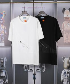 PRADA Spring/Summer Chest Pocket Short Sleeve T-shirt Available For Purchase On The Official We uxc7amqi