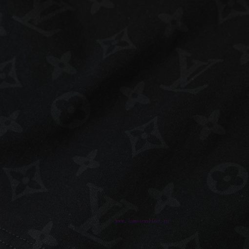 LV Louis' Spring And Summer Full Body Fabric With Printed New Short Sleeves High-quality Heavy- ot1j4dpu - Image 9