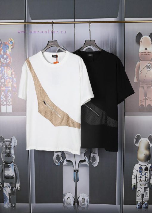 FEWDI Spring/Summer Chest Pocket Short Sleeve T-shirt Available For Sale On The Official Websit 7o9fmixg - Image 2