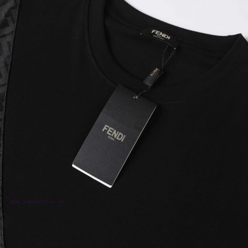 FEWDI Spring/Summer Chest Pocket Short Sleeve T-shirt Available For Sale On The Official Websit t9c3axb9 - Image 4