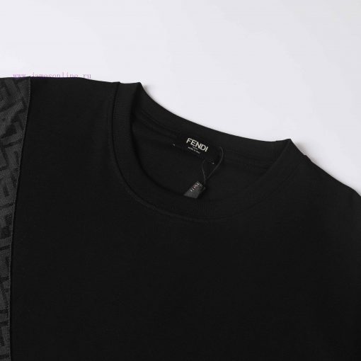 FEWDI Spring/Summer Chest Pocket Short Sleeve T-shirt Available For Sale On The Official Websit t9c3axb9 - Image 5