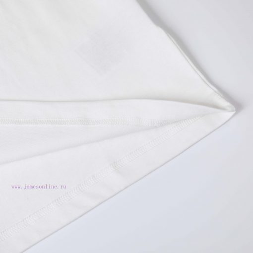 Burberry Logo Embroidered Logo Short Sleeved Shirt Original Mold High-quality Heavy-duty Double ql0vivtf - Image 8