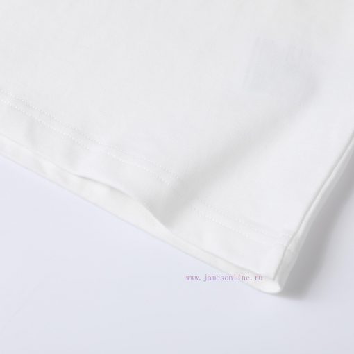 Burberry Logo Embroidered Logo Short Sleeved Shirt Original Mold High-quality Heavy-duty Double ql0vivtf - Image 9