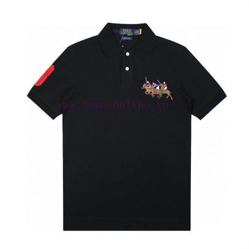 R34 RaLoro Pianah Lauren/Ralph Lauren Three Pony Logo Embroidered Casual Racing Polo Shirt T-sh 3xu4soil