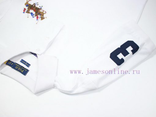 R34 RaLoro Pianah Lauren/Ralph Lauren Three Pony Logo Embroidered Casual Racing Polo Shirt T-sh euzovqdy - Image 3