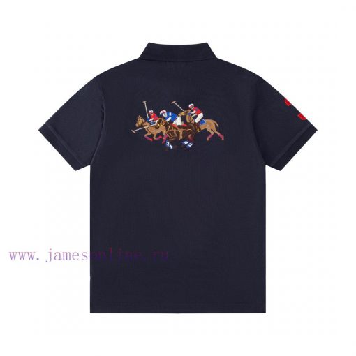 R71 RaLoro Pianah Lauren/RaLoro Golden Horse Logo Embroidered Three Ponies Logo On The Back Cas 035g6efw - Image 5