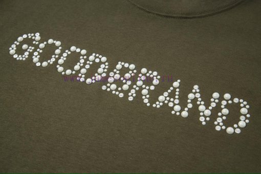 MostGOODBRAND Bead Slogan Fashion Luxury Short Sleeved T-shirt For Men And Women 350g FabricCol z9zeutau - Image 5