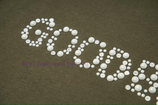 MostGOODBRAND Bead Slogan Fashion Luxury Short Sleeved T-shirt For Men And Women 350g FabricCol z9zeutau - Image 6
