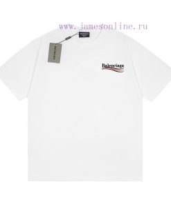 280g Balenciaga Wave Classic Printed Short Sleeve With Heavy Weight FabricFrom Fabric To Access 1kinbku1
