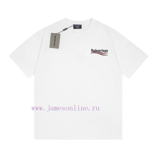 280g Balenciaga Wave Classic Printed Short Sleeve With Heavy Weight FabricFrom Fabric To Access 1kinbku1 - Image 2
