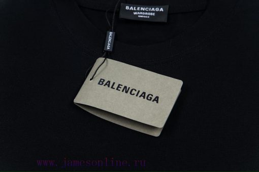 Heavy Fabric 280g Balenciaga Balenciaga Qixi Limited Love Classic Printed Short SleeveFrom Fabr xempi1w8 - Image 4
