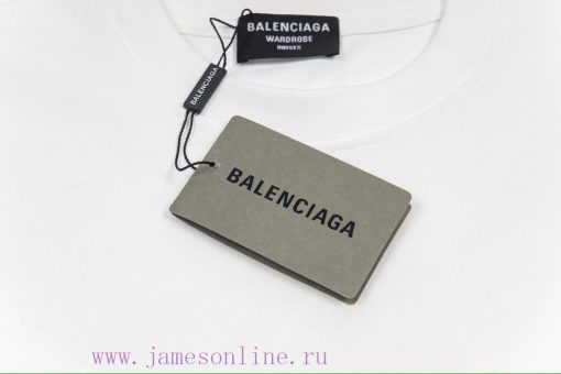 Heavy Fabric 280g Balenciaga Balenciaga Qixi Limited Love Classic Printed Short SleeveFrom Fabr gqv6dccr - Image 5