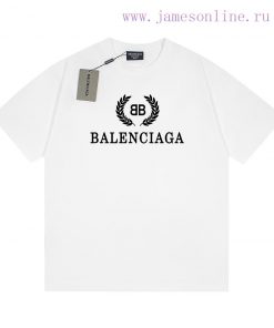 Heavy Weight Fabric 280g Balenciaga Balenciaga Wheat Grain Print Short Sleeved ShirtFrom Fabric lf3hdxyh