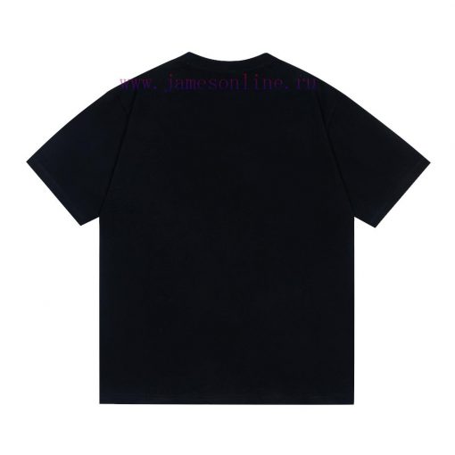 Heavy Weight Fabric 280g Balenciaga Balenciaga Fuzzy Cola Letter Printed Short Sleeved ShirtFro t0xc9lcs - Image 3