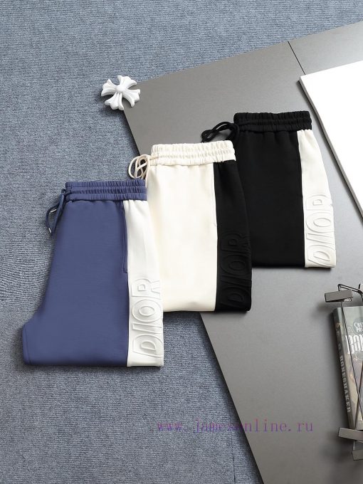 Dior 25ss Matching Looped Shorts For Couples - Meticulously Crafted From Cotton Looped Fabric A croutecl - Image 4