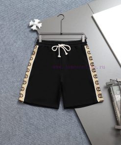 GUCCI 25ss Same Style Looped Shorts For Couples - Made Of Cotton Looped Fabric Carefully Crafte spv129gi