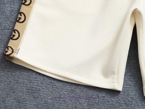 GUGUCCI 25ss Same Style Looped Shorts For Couples - Made Of Cotton Looped Fabric Carefully Craf z7thy1lx - Image 6