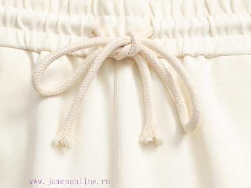GUGUCCI 25ss Same Style Looped Shorts For Couples - Made Of Cotton Looped Fabric Carefully Craf z7thy1lx - Image 7