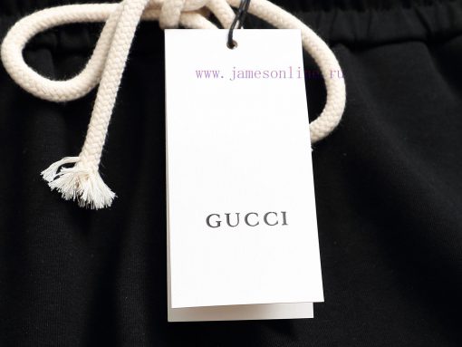 GUCCI 25ss Same Style Looped Shorts For Couples - Made Of Cotton Looped Fabric Carefully Crafte spv129gi - Image 9