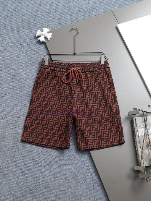 FENDI 25ss Same Style Looped Shorts For Couples - Made Of Cotton Looped Fabric Carefully Crafte 2hypg2b3 - Image 2