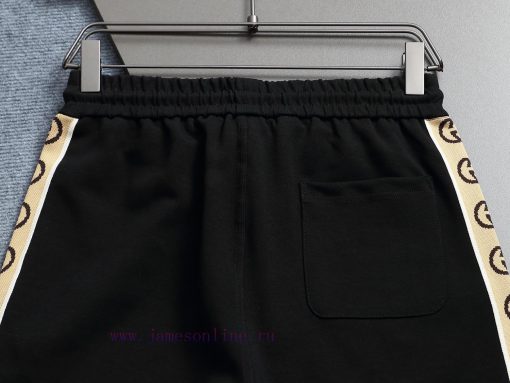 GUCCI 25ss Same Style Looped Shorts For Couples - Made Of Cotton Looped Fabric Carefully Crafte spv129gi - Image 10