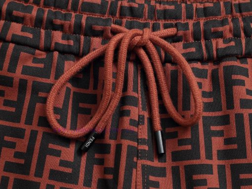 FENDI 25ss Same Style Looped Shorts For Couples - Made Of Cotton Looped Fabric Carefully Crafte 2hypg2b3 - Image 6