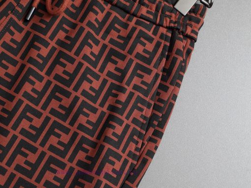 FENDI 25ss Same Style Looped Shorts For Couples - Made Of Cotton Looped Fabric Carefully Crafte 2hypg2b3 - Image 7