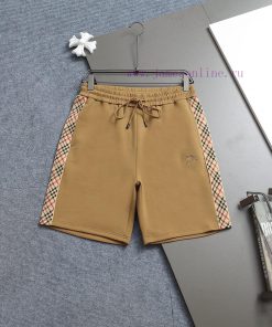 Burberry 25ss Matching Looped Shorts For Couples - Crafted With Cotton Looped Fabric And Embell pgb43z6m