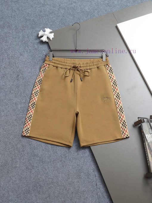 Burberry 25ss Matching Looped Shorts For Couples - Crafted With Cotton Looped Fabric And Embell pgb43z6m