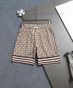 DIOR 25ss Towel Fleece Shorts For Couples - Crafted With Cotton Looped Fabric And Embellished W t05gxo2b