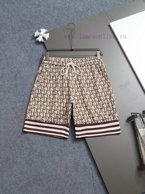DIOR 25ss Towel Fleece Shorts For Couples - Crafted With Cotton Looped Fabric And Embellished W t05gxo2b