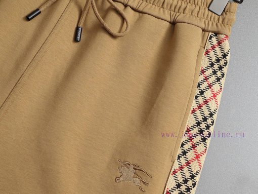Burberry 25ss Matching Looped Shorts For Couples - Crafted With Cotton Looped Fabric And Embell pgb43z6m - Image 6