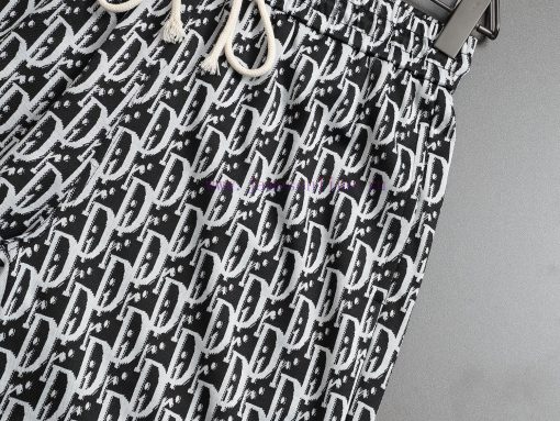 DIOR 25ss Towel Fleece Shorts For Couples - Crafted With Cotton Looped Fabric And Embellished W pp3qz2a4 - Image 7