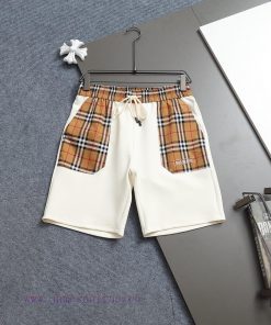 Burberry 25ss Matching Looped Shorts For Couples - Crafted With Cotton Looped Fabric And Embell azoc62ch