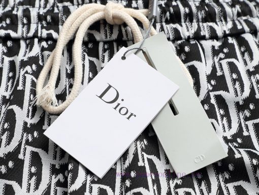 DIOR 25ss Towel Fleece Shorts For Couples - Crafted With Cotton Looped Fabric And Embellished W pp3qz2a4 - Image 10