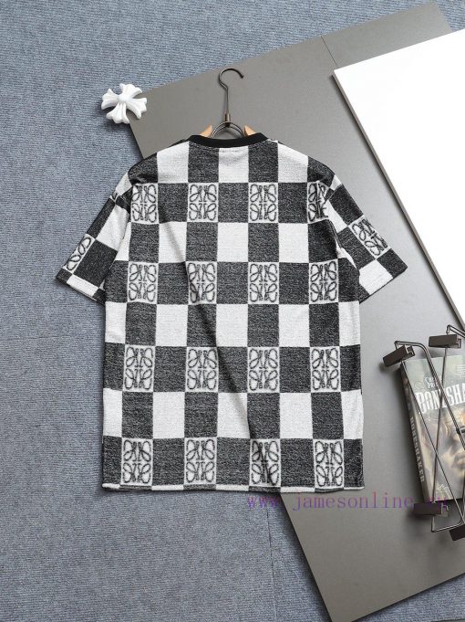 LOEWE 25ss Chess And Card Plaque Jacquard Towel Couple's Style - Carefully Crafted From Towel F oxcosqwd - Image 3