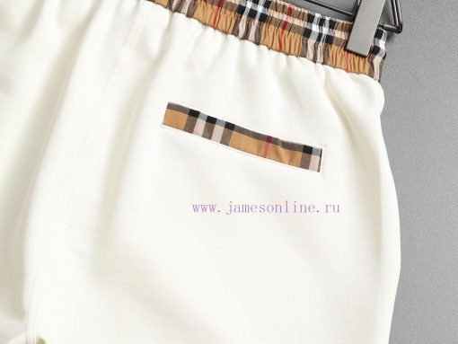 Burberry 25ss Matching Looped Shorts For Couples - Crafted With Cotton Looped Fabric And Embell azoc62ch - Image 12
