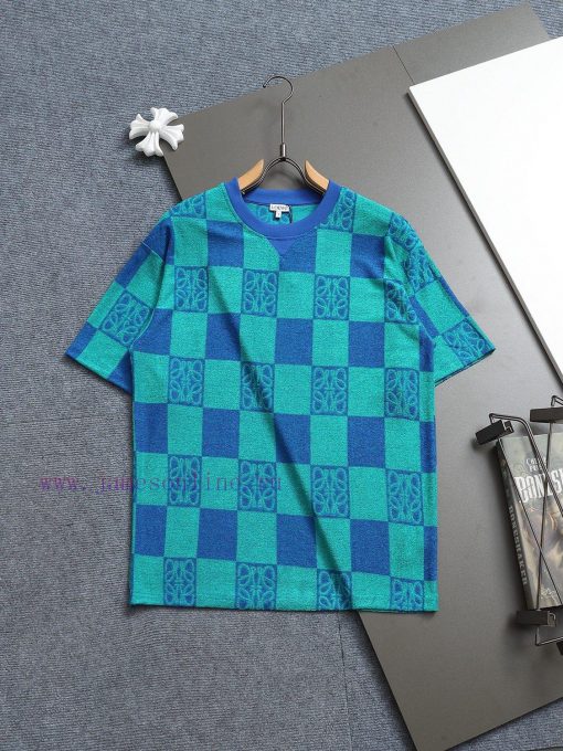 LOEWE 25ss Chess And Card Plaque Jacquard Towel Couple's Style - Carefully Crafted From Towel F 5josrruu
