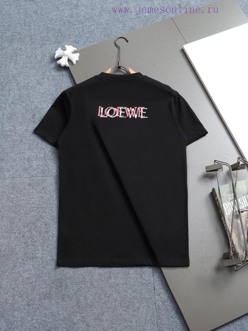 LOEWE Micro Wide Edition XS S M L25ss Latest And Top Of The Line Classic Logo Color Blocked Emb 803r0rs1 - Image 3