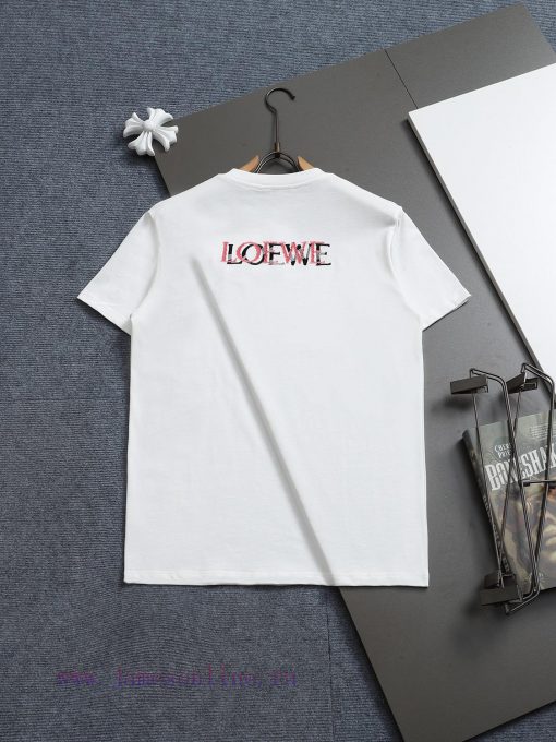 LOEWE Micro Wide Edition XS S M L25ss Latest And Top Of The Line Classic Logo Color Blocked Emb kno53kx7 - Image 3