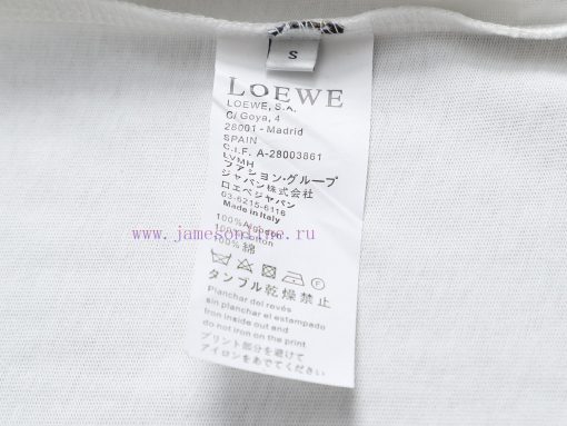 LOEWE Micro Wide Edition XS S M L25ss Latest And Top Of The Line Classic Logo Color Blocked Emb kno53kx7 - Image 12