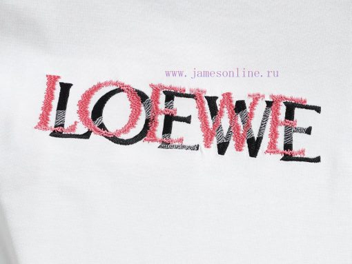 LOEWE Micro Wide Edition XS S M L25ss Latest And Top Of The Line Classic Logo Color Blocked Emb kno53kx7 - Image 13
