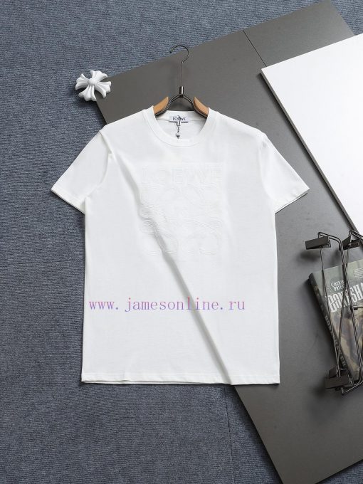 LOEWE Micro Wide Edition XS-L25ss Latest And Top Of The Line Chest Roewe Logo Letter Pattern 3D hdzwmdwy