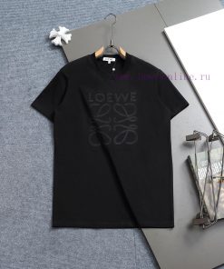 LOEWE Micro Wide Edition XS-L25ss Latest And Top Of The Line Chest Roewe Logo Letter Pattern 3D o85yo01u