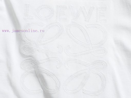 LOEWE Micro Wide Edition XS-L25ss Latest And Top Of The Line Chest Roewe Logo Letter Pattern 3D hdzwmdwy - Image 6
